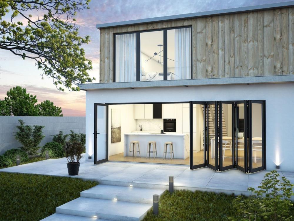 baie vitrée pliable