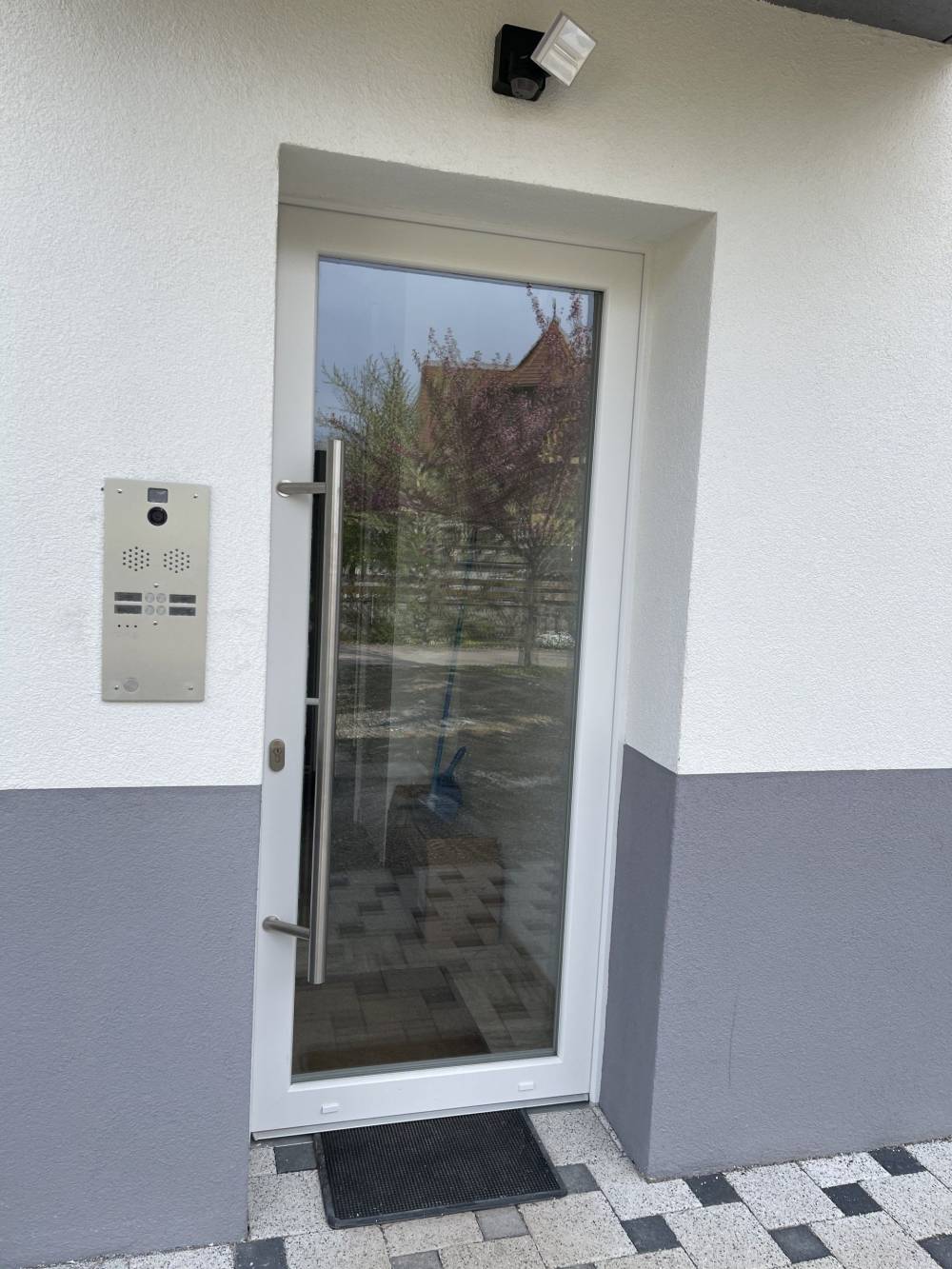 porte entrée digicode